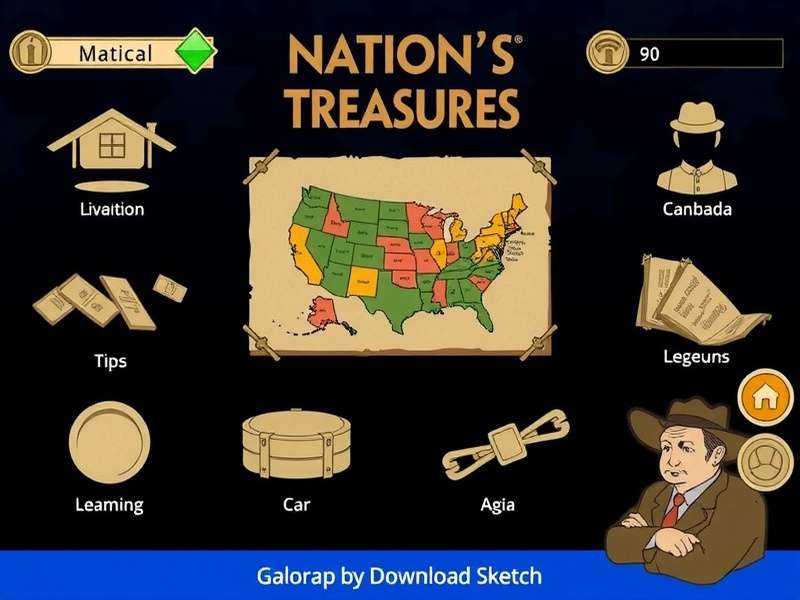 Nation S Treasures Sketch Gameplay Features